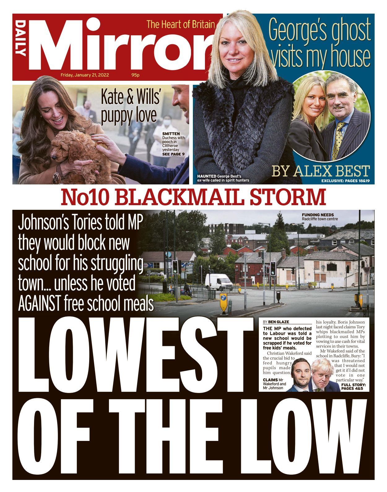 Royce Barnes Christmas 2022 Bowling Daily Mirror - 2022-01-21