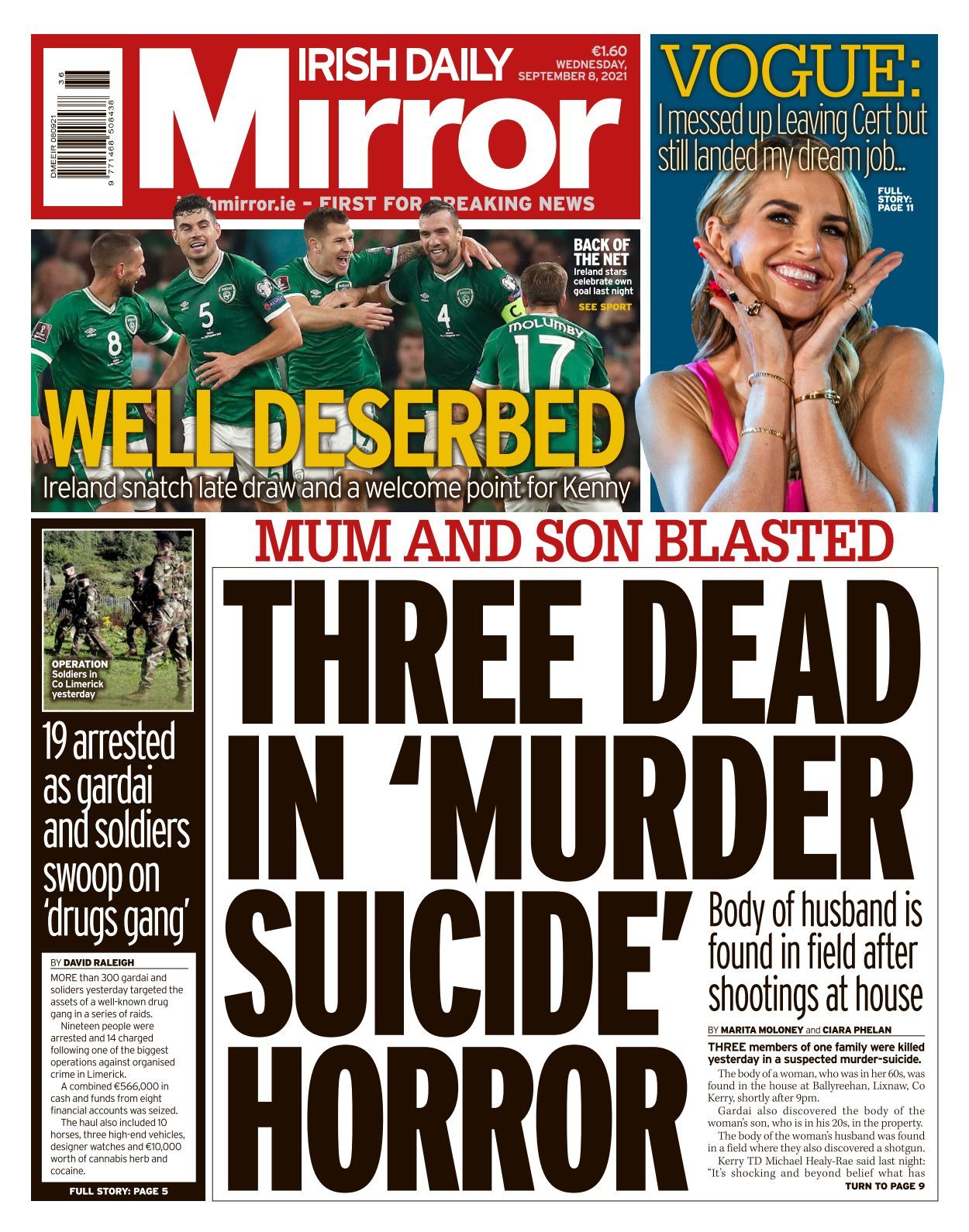Irish Daily Mirror 2021 09 08 Irish Daily Mirror 2021 09 08