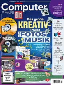 Computer BILD DVD Ausgabe 24/2025