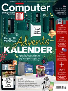 Computer BILD DVD Ausgabe 25/2025