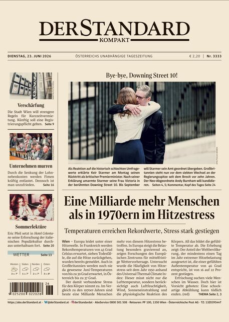 DER STANDARD Kompakt 2026-06-23