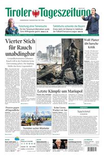 Tiroler Tageszeitung - Ausgabe Innsbruck - 2022-04-14
