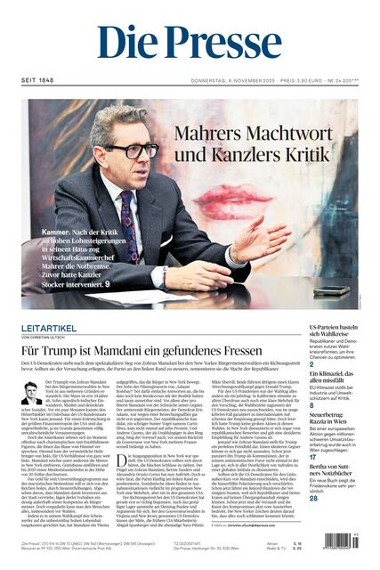 Die Presse 2025-11-06