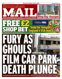 Birmingham Mail Newspaper 2022-11-25