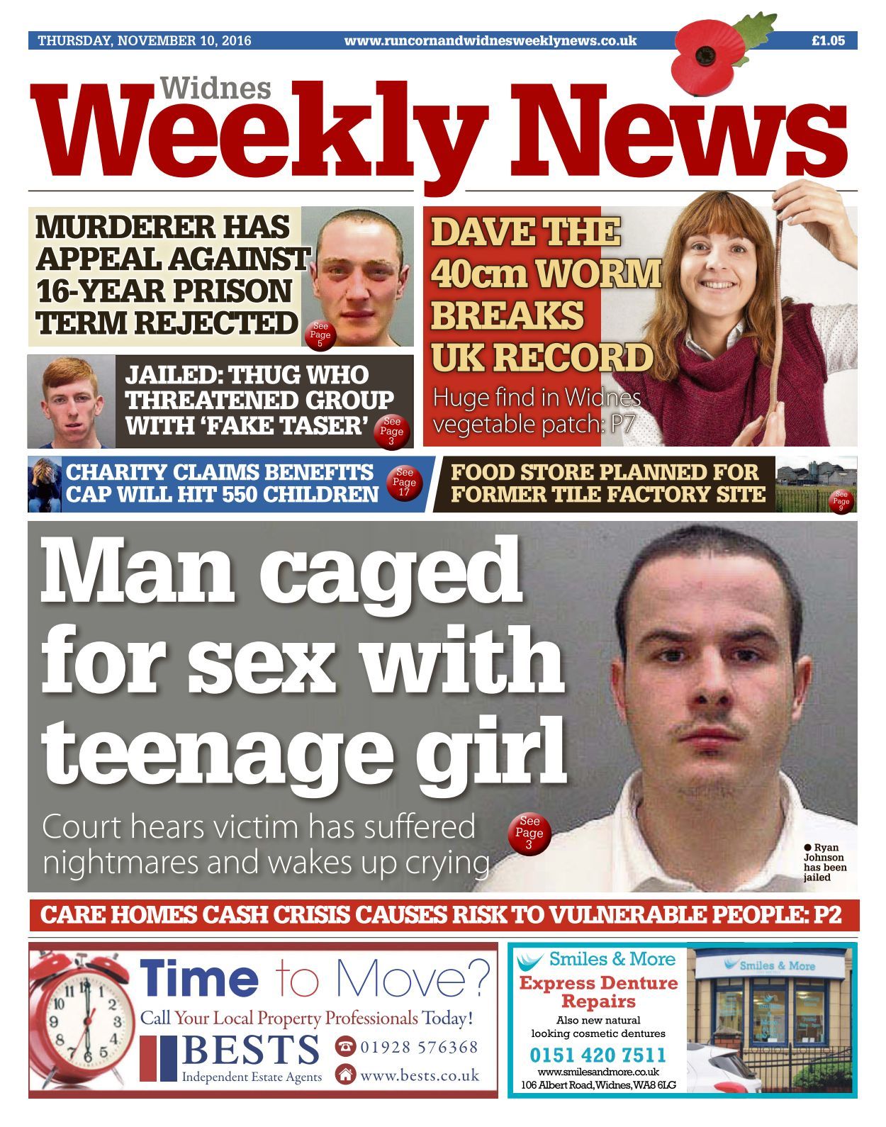 Widnes Weekly News 20161110