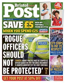Bristol Post Newspaper 2022-11-14