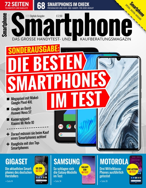 Smartphone Magazin - Sonderausgabe: Die besten Smartphones im Test