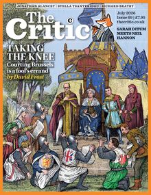 The Critic Magazine July 2026