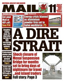 Bangor & Holyhead Mail 2022-10-26