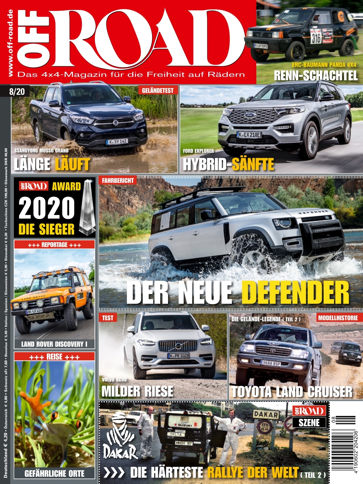 arb offroad zubehoer on Off Road Das 4x4 Magazin Fur Die Freiheit Auf Radern Ausgabe 08 2020