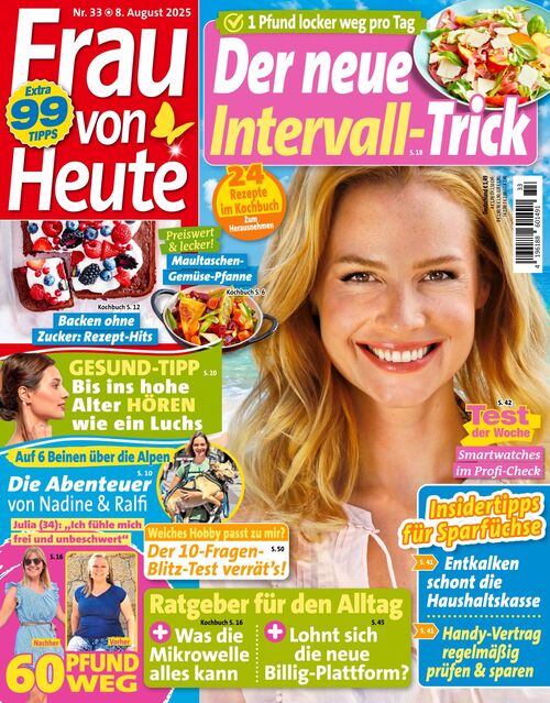 Frau von Heute Ausgabe 33/2025