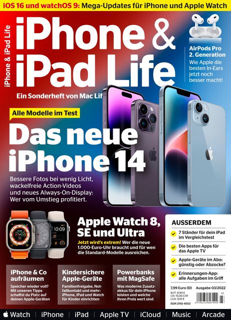 iPhone & iPad Life Ausgabe 03/2022