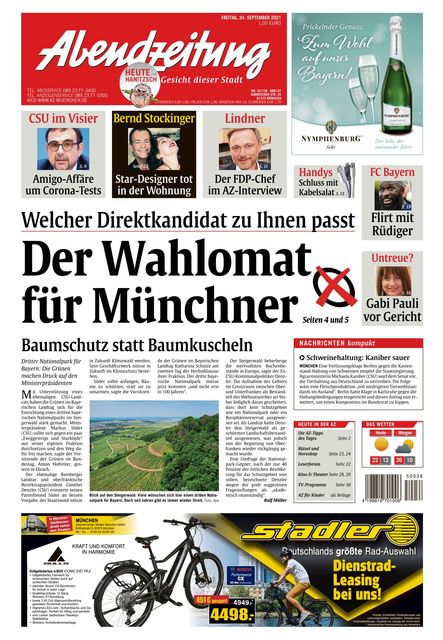 Abendzeitung 2021 09 24