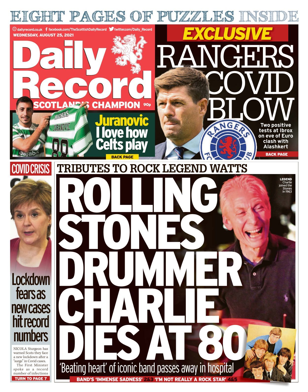 Daily Record 2021 08 25