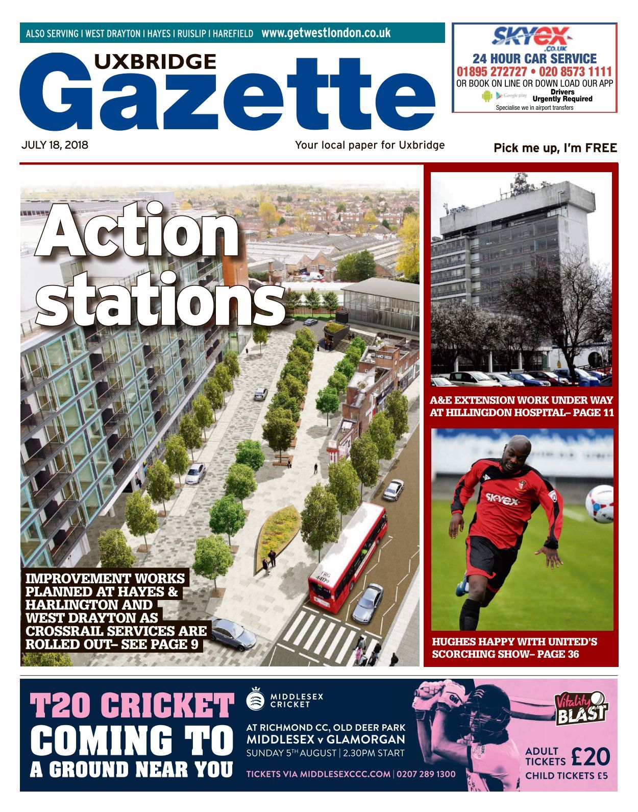 Uxbridge Gazette 20180718