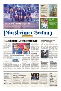 Pforzheimer Zeitung - Ausgabe Pforzheim 2025-11-15