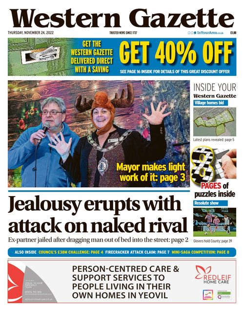 The Western Gazette is a weekly paper first published in Yeovil in 1863.