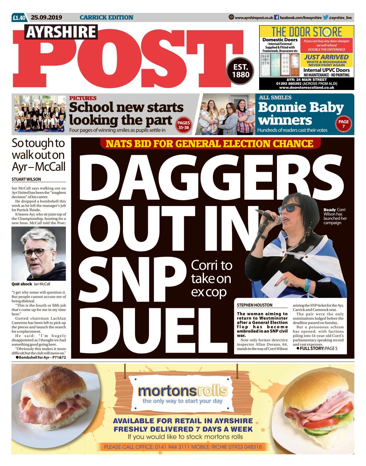 Ayrshire Post Carrick 20190925