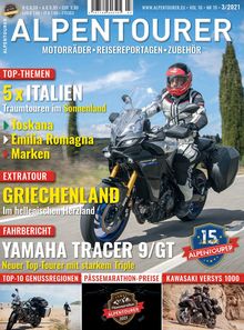 ALPENTOURER – Europas Motorrad-Tourenmagazin Ausgabe 03/2021