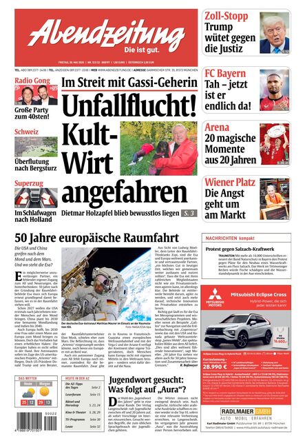 Abendzeitung 2025-05-30