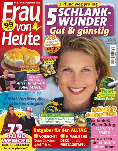 Frau von Heute Ausgabe 52/2025