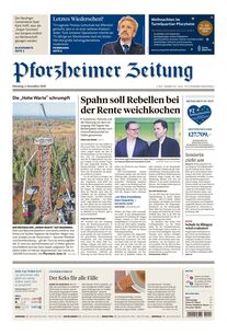 Pforzheimer Zeitung - Ausgabe Pforzheim 2025-12-02
