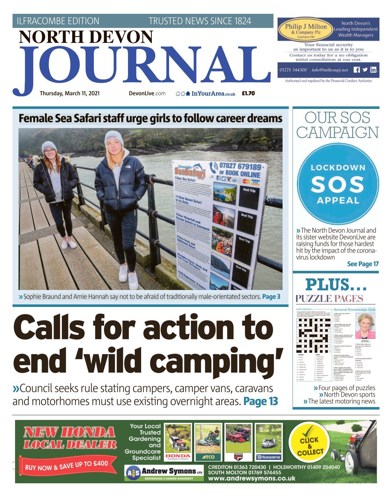 North Devon Journal 20210311