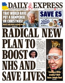 Daily Express Newspaper 2022-11-28