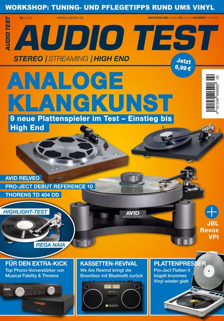 AUDIO TEST Ausgabe 02/2026