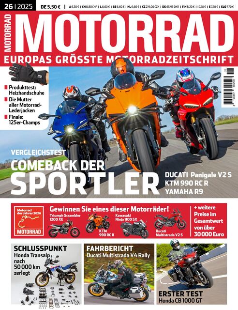 Motorrad Ausgabe 26/2025