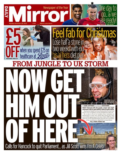 Daily Mirror 20221128