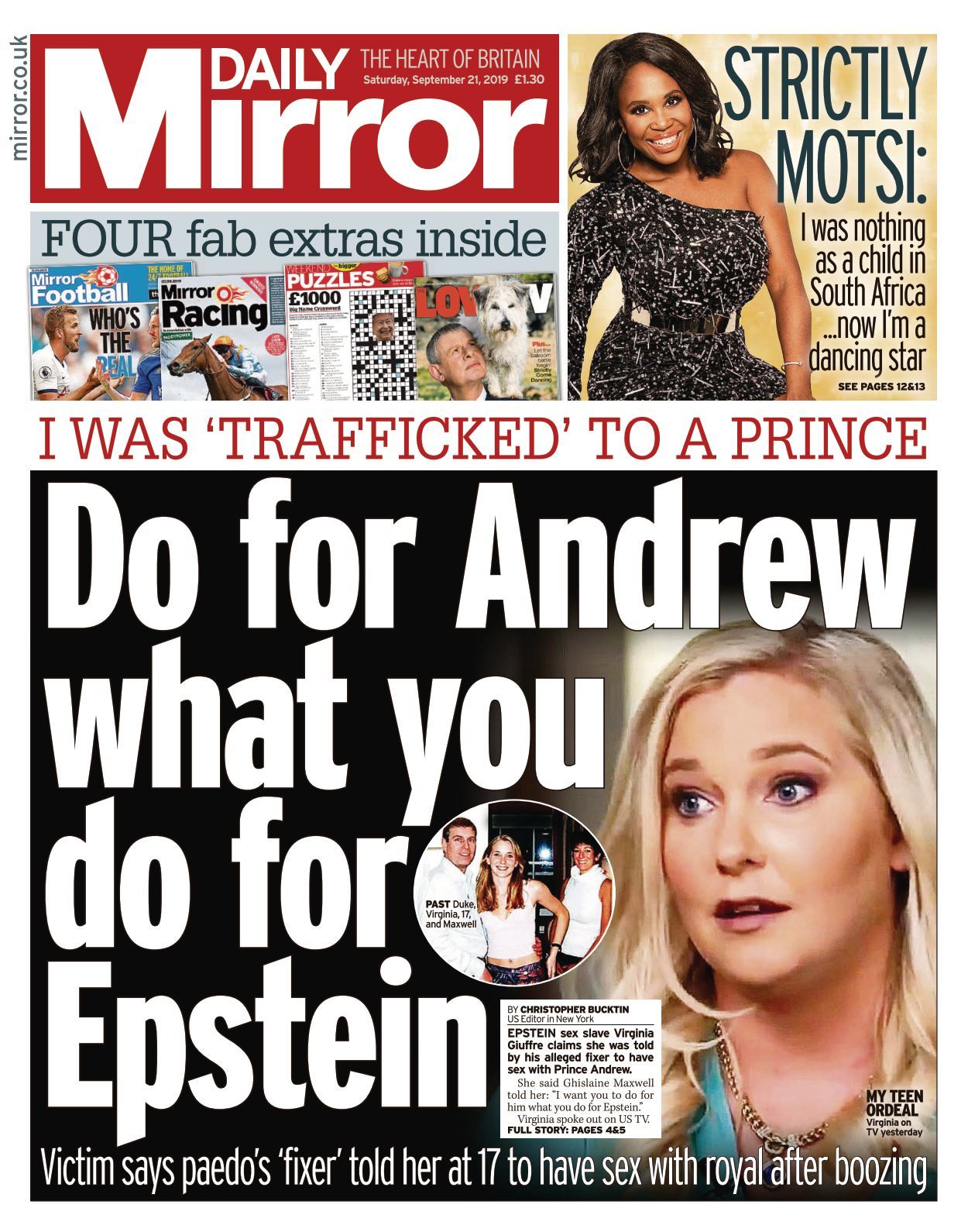 Daily Mirror 20190921