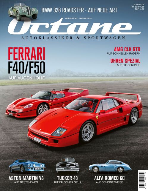 OCTANE Autoklassiker & Sportwagen Ausgabe 80/ Januar2026
