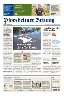 Pforzheimer Zeitung - Ausgabe Pforzheim 2026-01-20