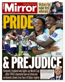 Daily Mirror Newspaper 2022-11-22