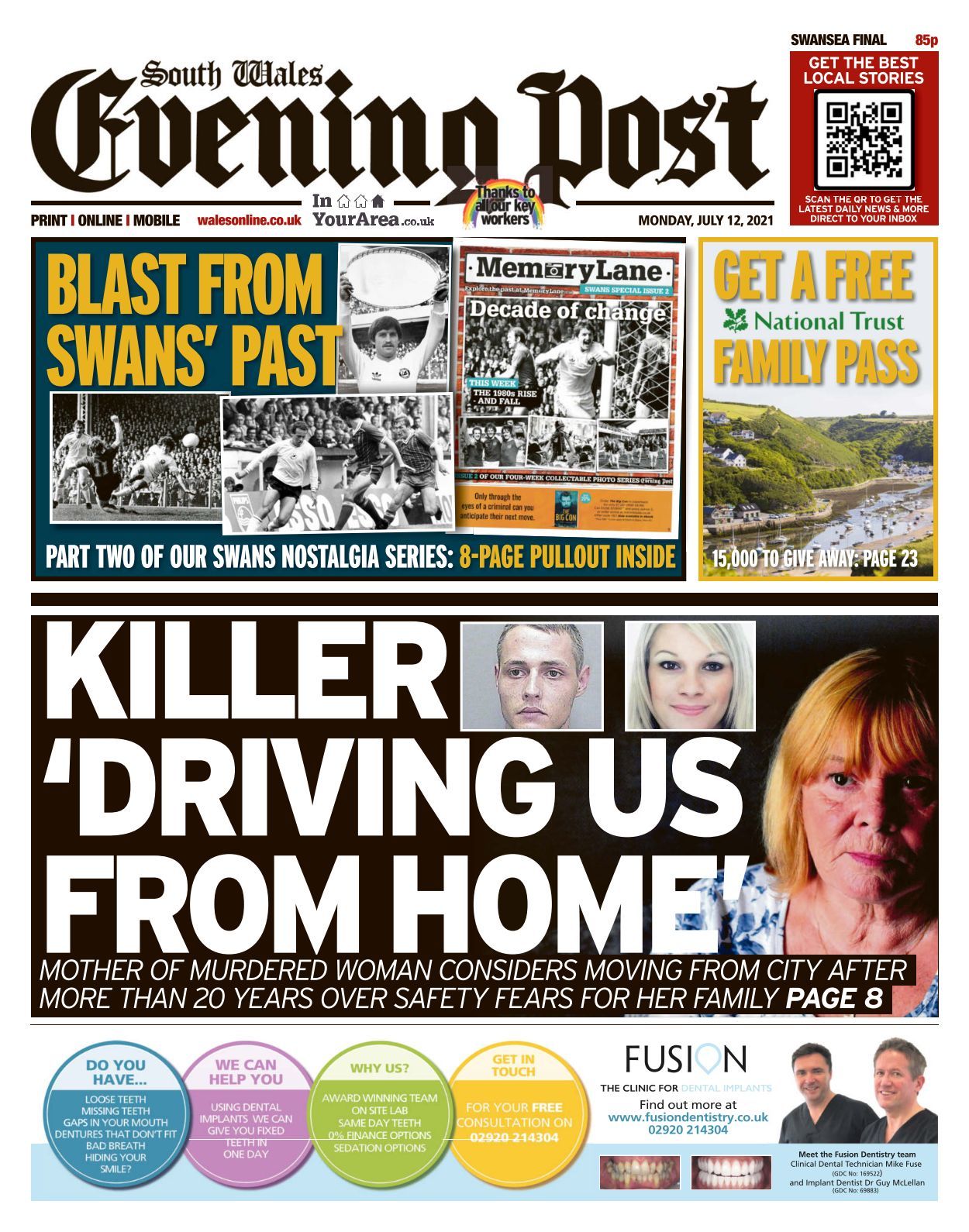 South Wales Evening Post 20210712 South Wales Evening Post 20210712