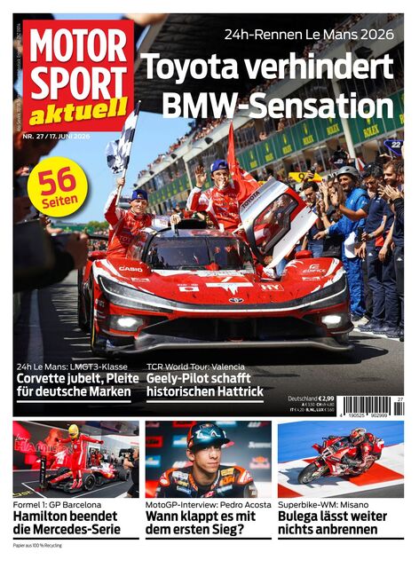 MOTORSPORT AKTUELL 2026-06-16