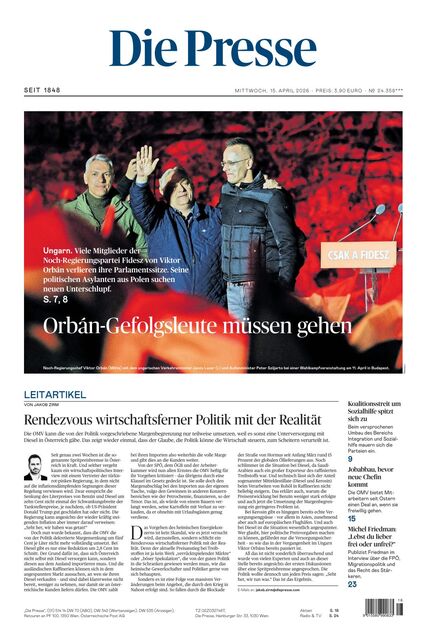 Die Presse 2026-04-15