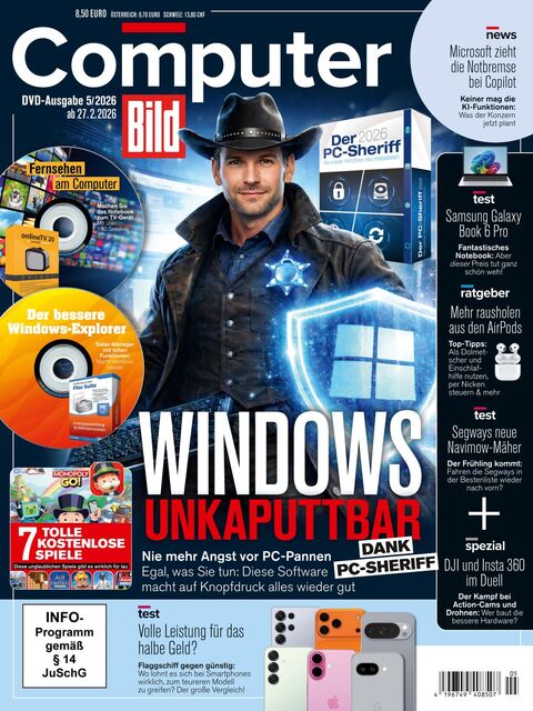 Computer BILD DVD Ausgabe 05/2026