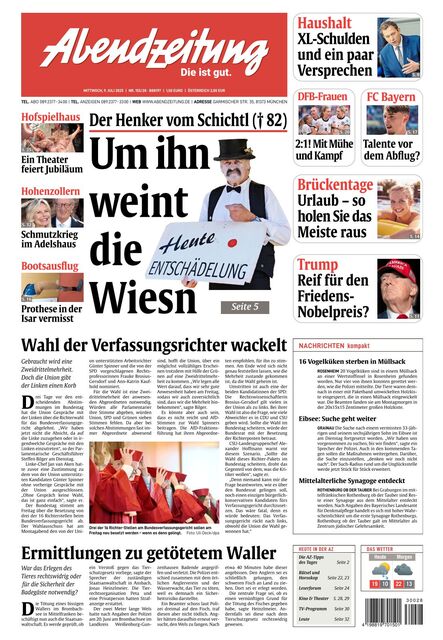 Abendzeitung 2025-07-09