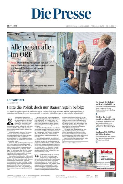 Die Presse 2026-04-16
