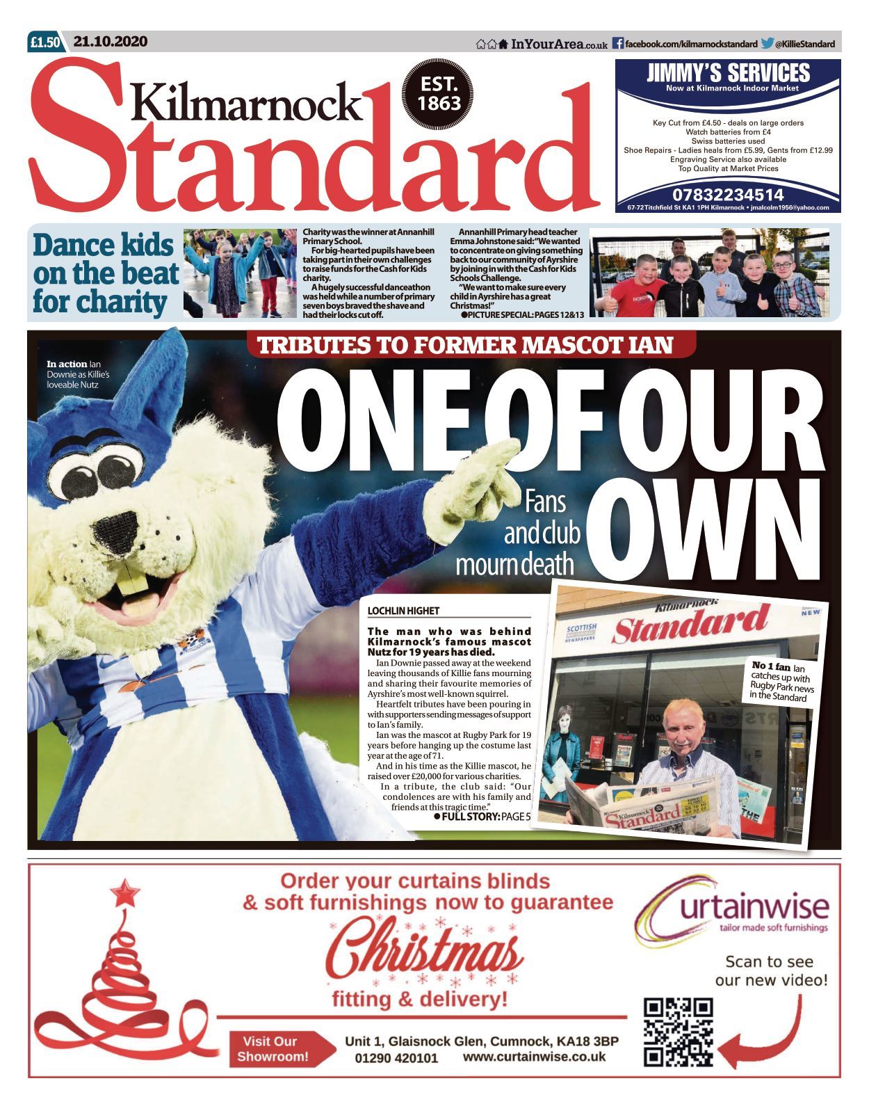 Kilmarnock Standard 20201021