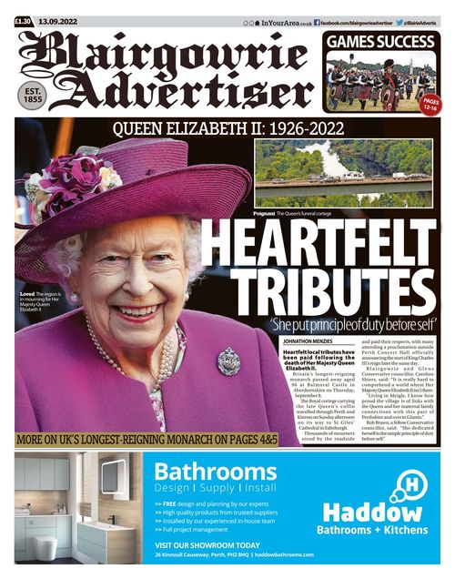 Blairgowrie Advertiser 20220913