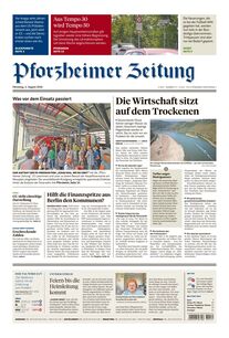 Pforzheimer Zeitung - Ausgabe Pforzheim 2026-08-04