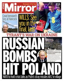 Daily Mirror Newspaper 2022-11-16