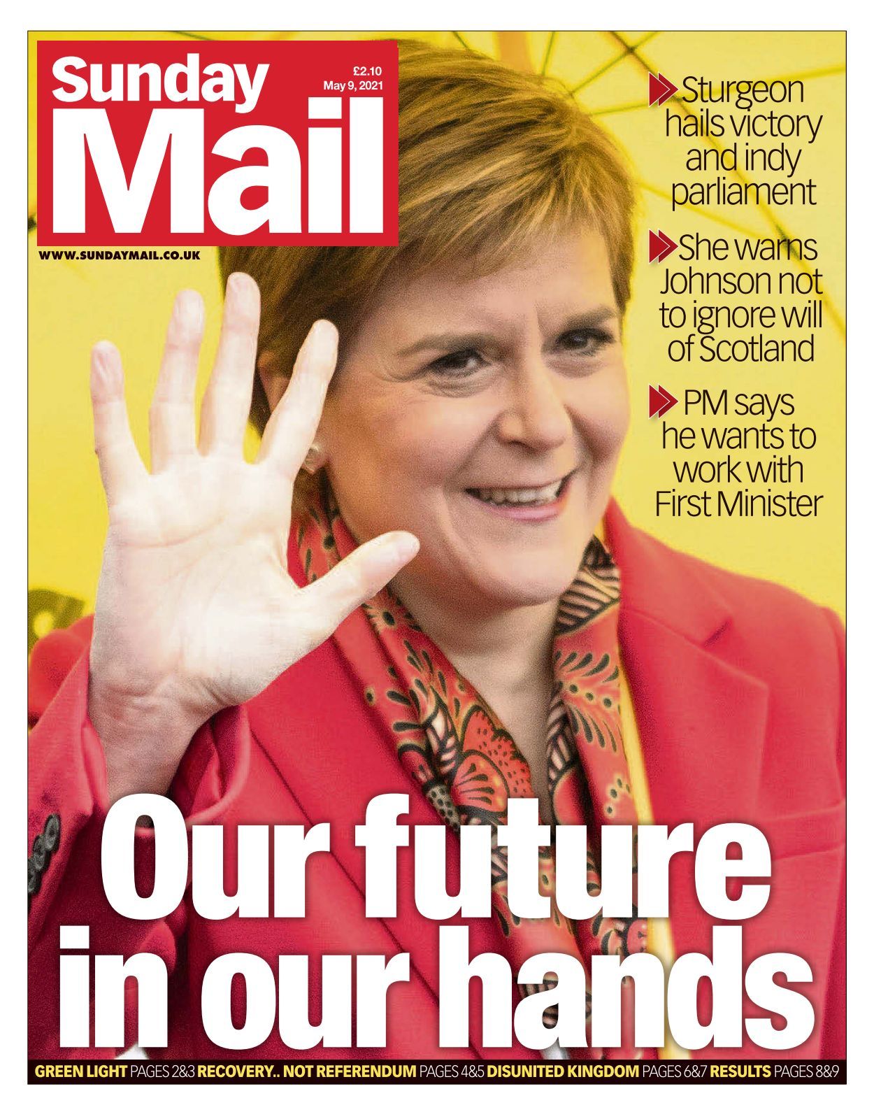 Sunday Mail West 21 05 09
