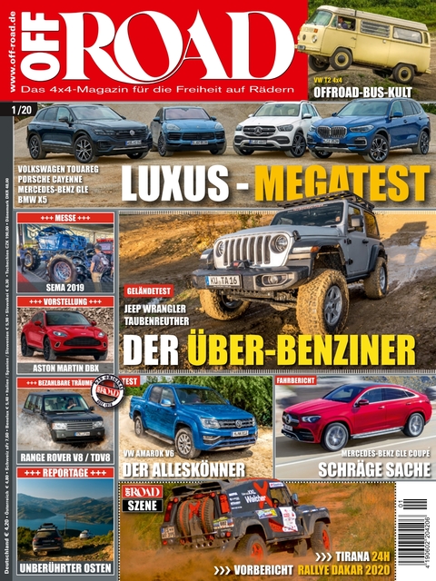 OFF ROAD – Das 4x4-Magazin für die Freiheit auf Rädern Ausgabe 01/2020