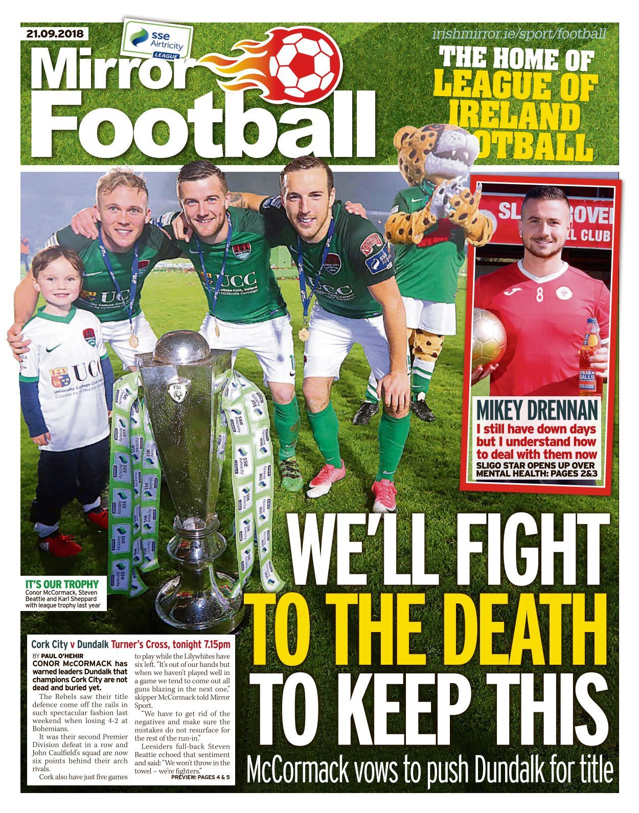 Irish Daily Mirror 20180921