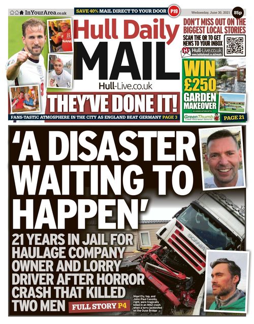 Hull Daily Mail 20210630