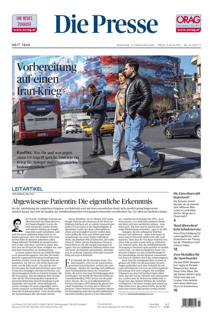 Die Presse 2026-02-09